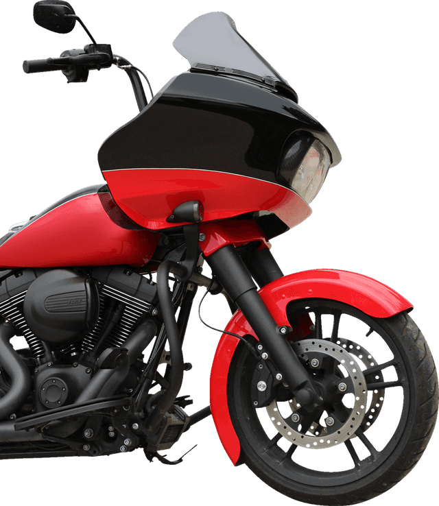 KLOCK WERKS 2310-0706 Flare® Windshield Trim - Logo - Blacked Out - Harley-Davidson® — image 3 of 3