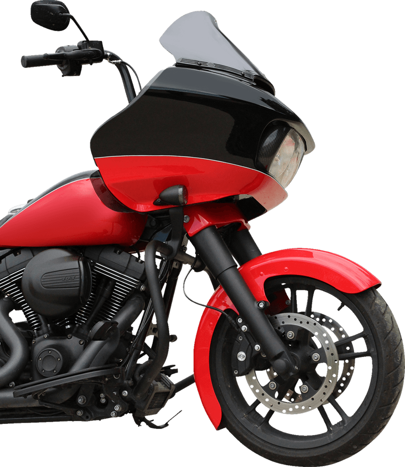 KLOCK WERKS 2310-0706 Flare® Windshield Trim - Logo - Blacked Out - Harley-Davidson® — image 3 of 3