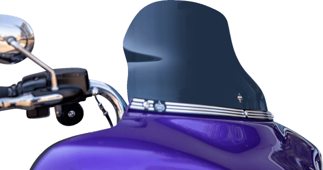 KLOCK WERKS 2310-0717 Flare® Windshield - 10-1/2" - Dark Smoke - '96-'13 FLH — image 1 of 2