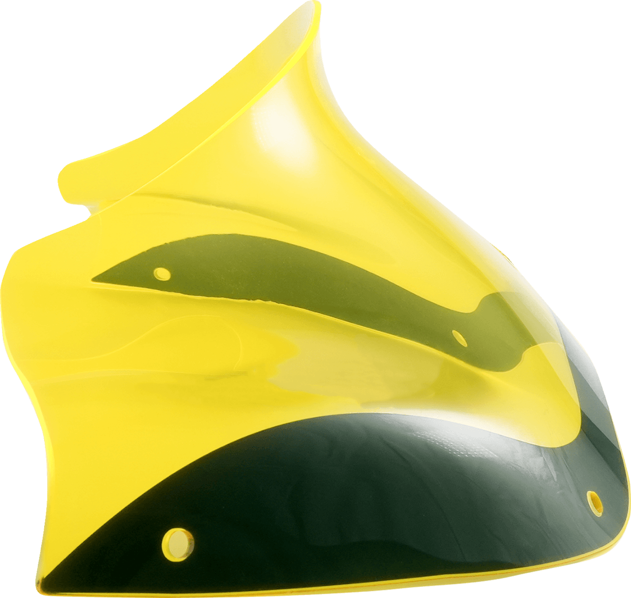 KLOCK WERKS 2310-0719 Ice Flare® Windshield - 8" - Yellow Ice - '98-'13 FLTR