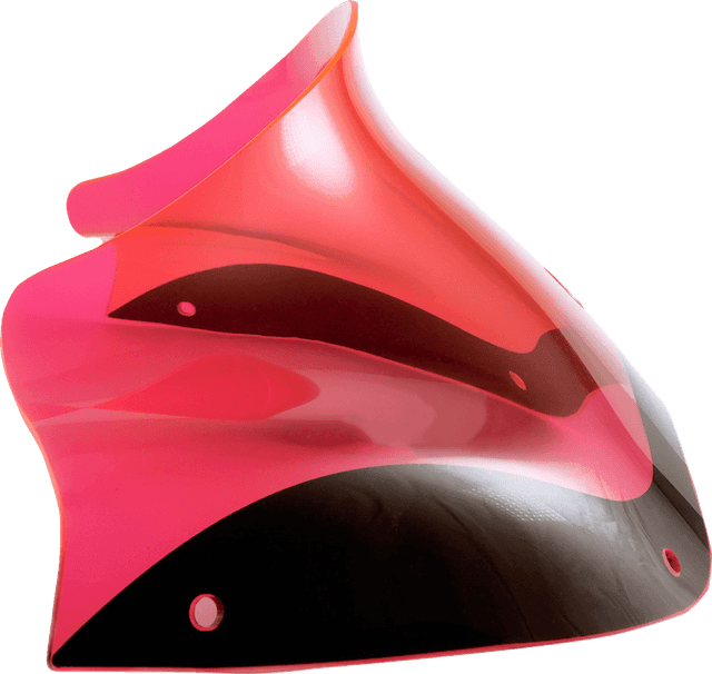KLOCK WERKS 2310-0720 Ice Flare® Windshield - 8" - Pink Ice - '98-'13 FLTR — image 1 of 2