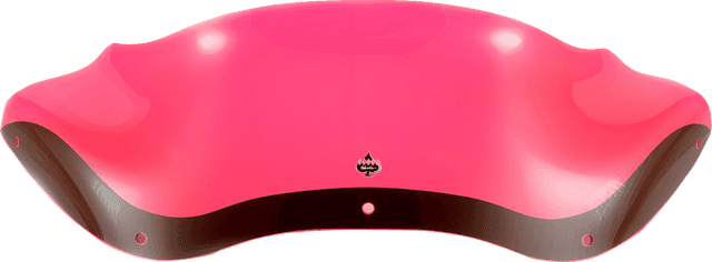 KLOCK WERKS 2310-0720 Ice Flare® Windshield - 8" - Pink Ice - '98-'13 FLTR — image 2 of 2