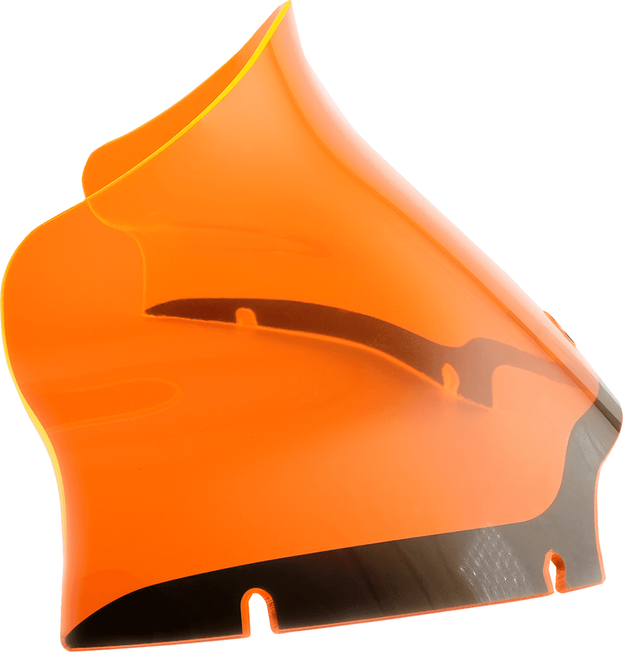 KLOCK WERKS 2310-0728 Ice Flare® Windshield - 9" - Orange Ice - '15-'25 FLTR