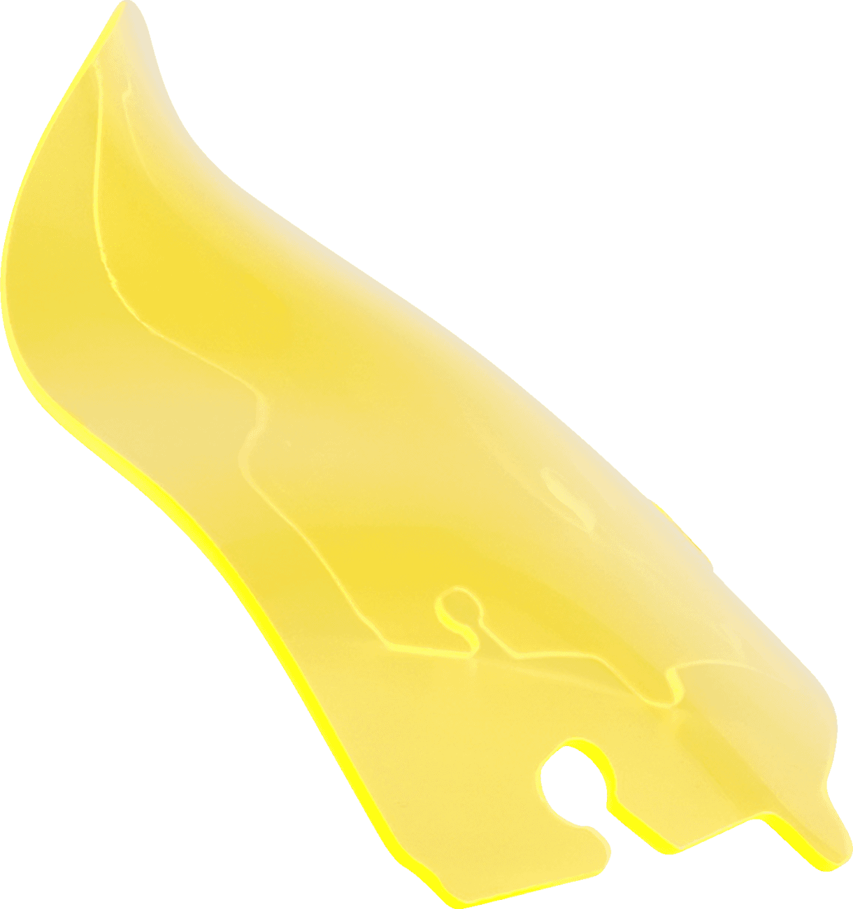 KLOCK WERKS 2310-0739 Ice Flare® Windshield - 6.5" - Yellow Ice - '14-'25 FLHT/FLHX