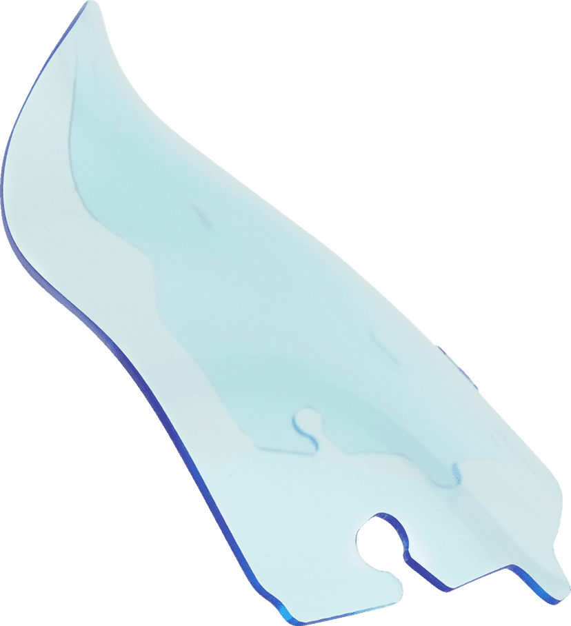 KLOCK WERKS 2310-0742 Ice Flare® Windshield - 6.5" - Blue Ice - '14-'25 FLHT/FLHX — image 1 of 2