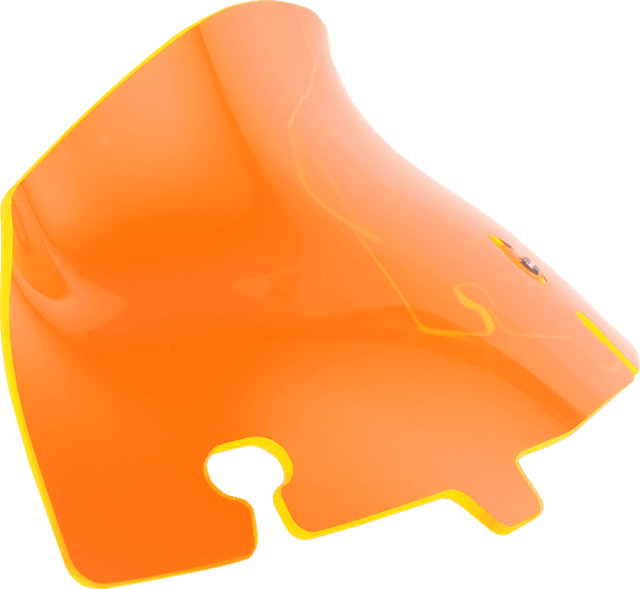 KLOCK WERKS 2310-0743 Ice Flare® Windshield - 4" - Orange Ice - '14-'25 FLHT/FLHX — image 1 of 2