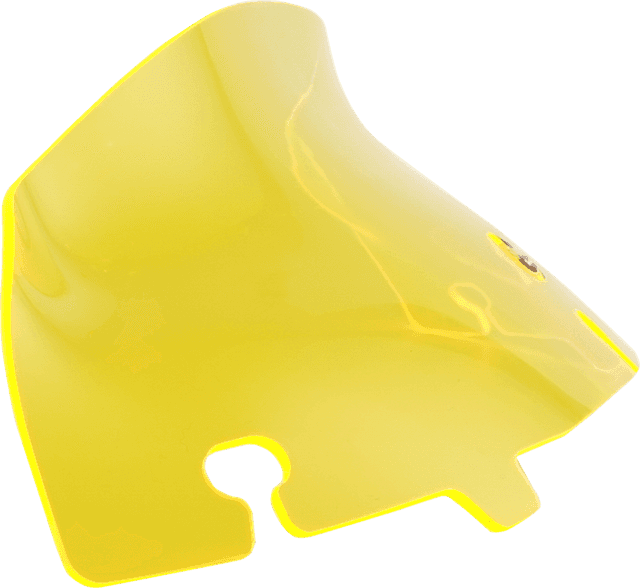 KLOCK WERKS 2310-0744 Ice Flare® Windshield - 4" - Yellow Ice - '14-'25 FLHT/FLHX — image 1 of 2