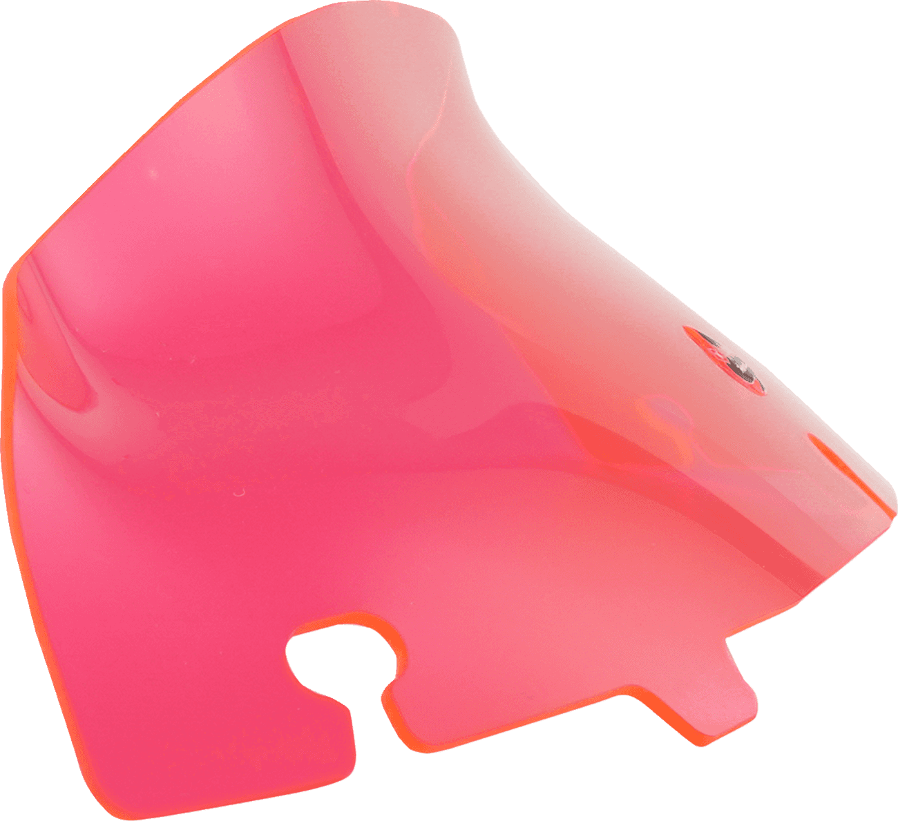 KLOCK WERKS 2310-0745 Ice Flare® Windshield - 4" - Pink Ice - '14-'25 FLHT/FLHX