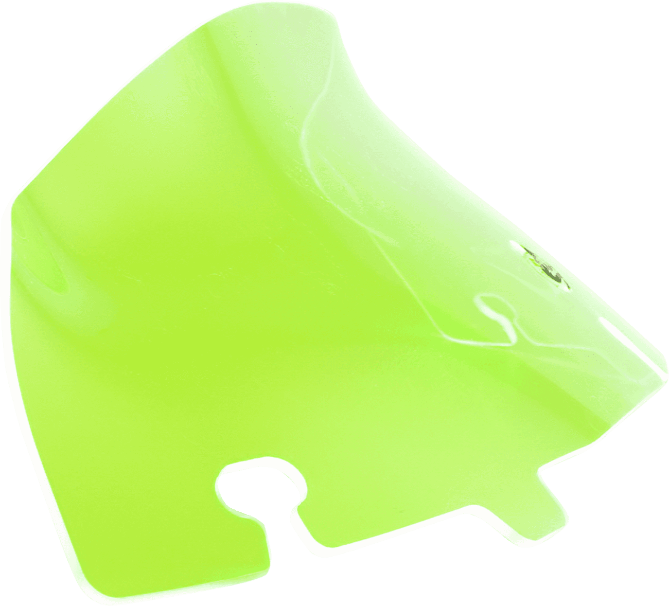 KLOCK WERKS 2310-0746 Ice Flare® Windshield - 4" - Green Ice - '14-'25 FLHT/FLHX