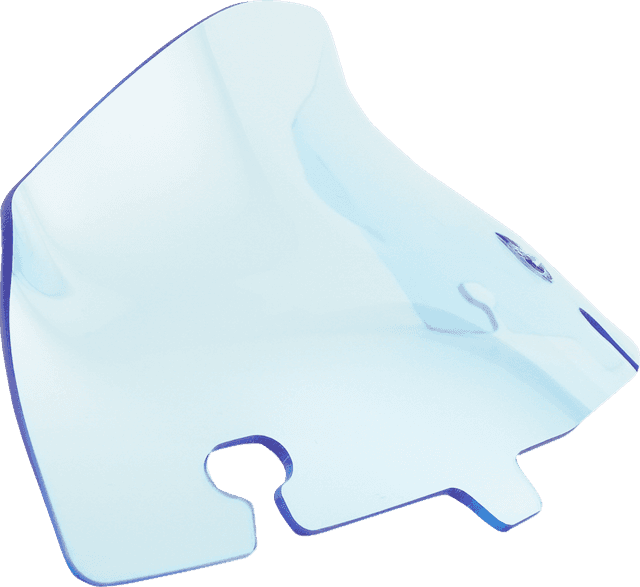 KLOCK WERKS 2310-0747 Ice Flare® Windshield - 4" - Blue Ice - '14-'25 FLHT/FLHX — image 1 of 2
