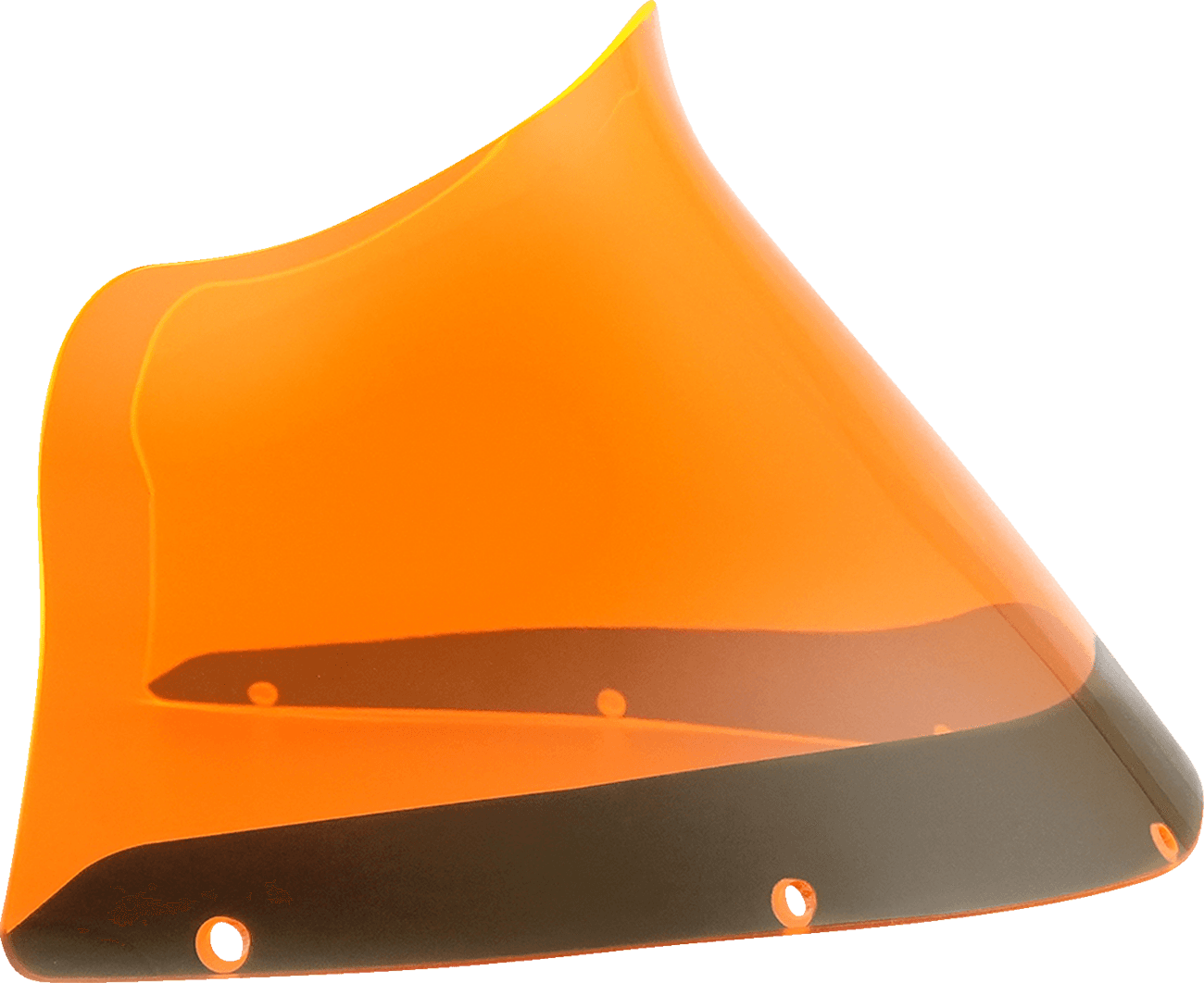 KLOCK WERKS 2310-0771 Ice Flare® Windshield - 9" - Orange Ice - FXRP Fairing