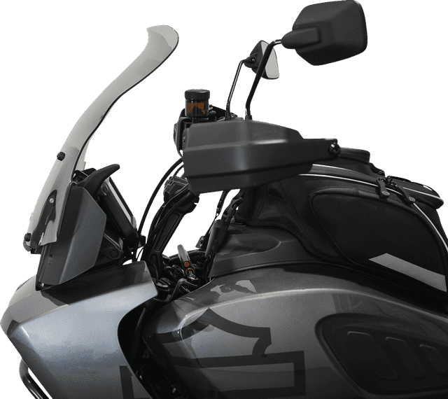 KLOCK WERKS 2310-0774 Flare® Windshield - 15-1/2" - Tint - '21-'25 Pan America — image 10 of 11