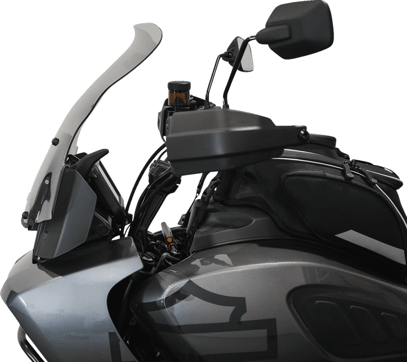 KLOCK WERKS 2310-0774 Flare® Windshield - 15-1/2" - Tint - '21-'25 Pan America — image 10 of 11