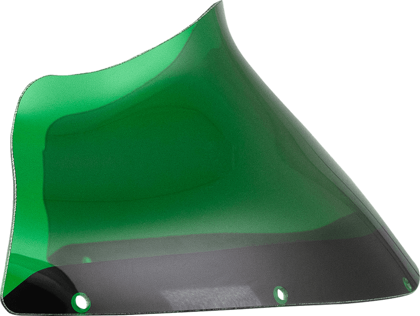KLOCK WERKS 2310-0776 Kolor Flare® Windshield - 9" - Green - FXRP — image 1 of 2