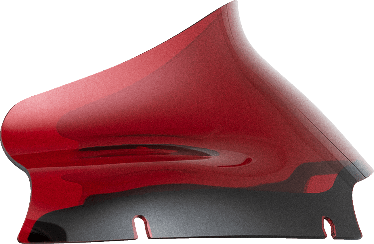 KLOCK WERKS 2310-0783 Kolor Flare® Windshield - 6" - Red - '15-'25 FLTR
