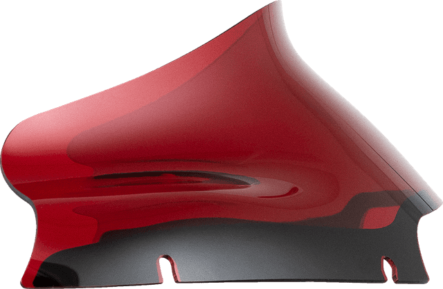 KLOCK WERKS 2310-0783 Kolor Flare® Windshield - 6" - Red - '15-'25 FLTR — image 1 of 2