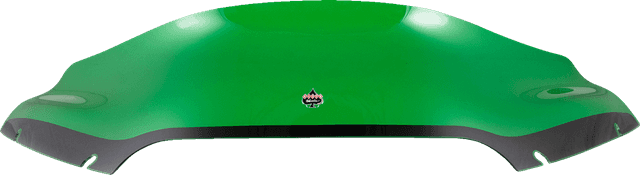 KLOCK WERKS 2310-0784 Kolor Flare® Windshield - 6" - Green - '15-'25 FLTR — image 2 of 2