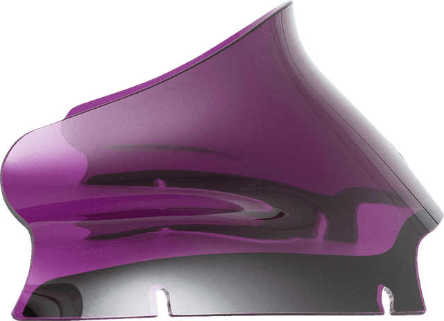 KLOCK WERKS 2310-0786 Kolor Flare® Windshield - 6" - Purple - '15-'25 FLTR — image 1 of 2
