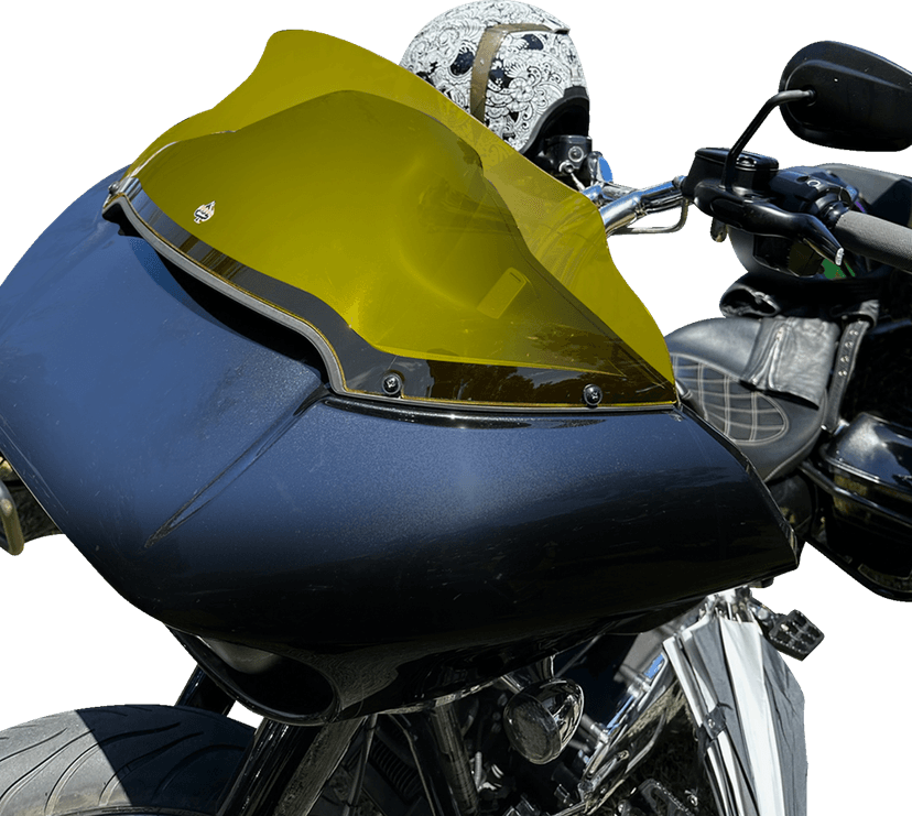KLOCK WERKS 2310-0789 Kolor Flare® Windshield - 9" - Yellow - '15-'25 FLTR — image 3 of 4