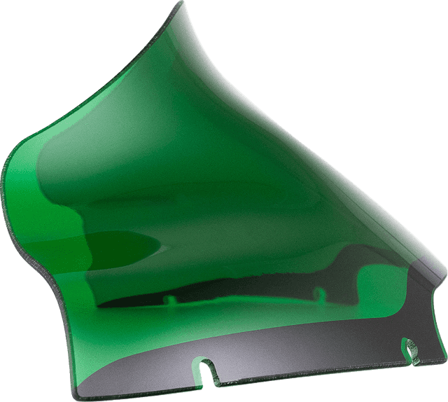 KLOCK WERKS 2310-0791 Kolor Flare® Windshield - 9" - Green - '15-'25 FLTR — image 1 of 2