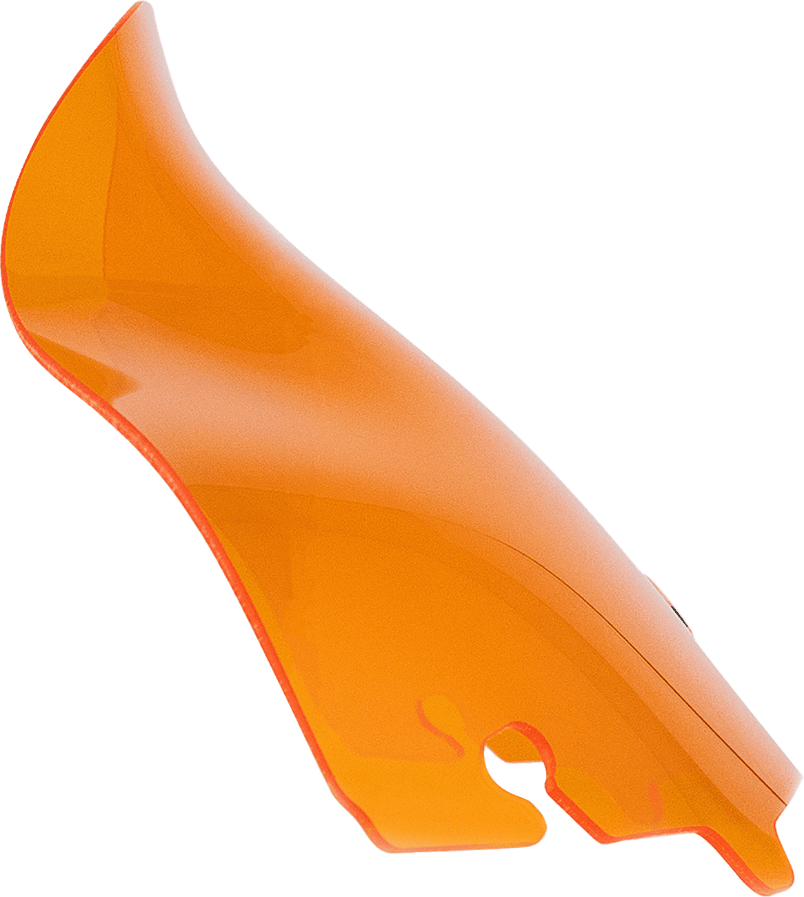 KLOCK WERKS 2310-0802 Kolor Flare® Windshield - 6-1/2" - Orange - '14-'25 FLH/FLHT/FLHX