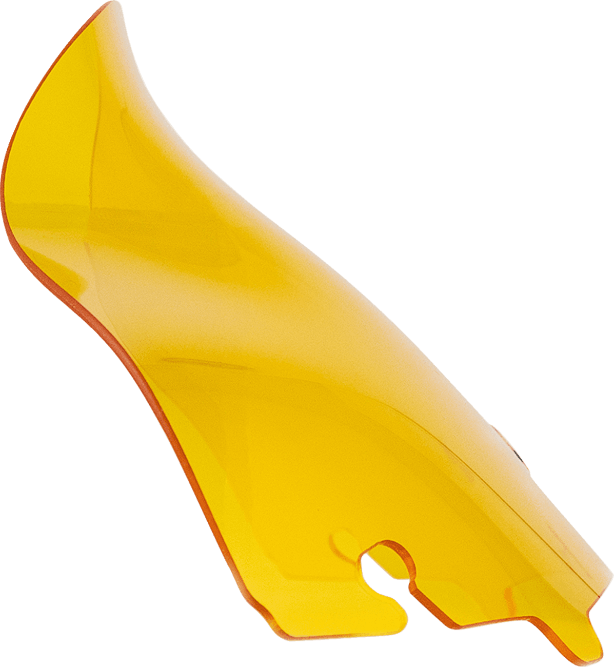 KLOCK WERKS 2310-0803 Kolor Flare® Windshield - 6-1/2" - Yellow - '14-'25 FLH/FLHT/FLHX