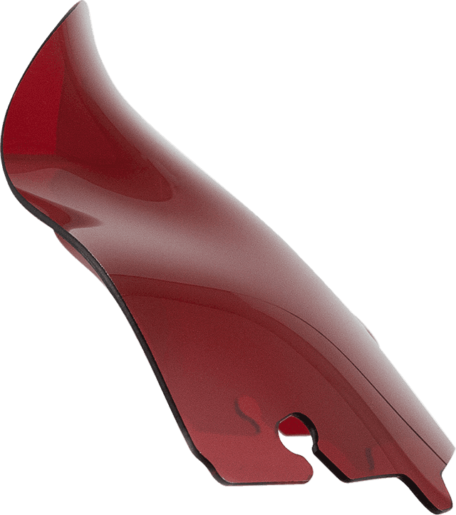 KLOCK WERKS 2310-0804 Kolor Flare® Windshield - 6-1/2" - Red - '14-'25 FLH/FLHT/FLHX — image 1 of 2