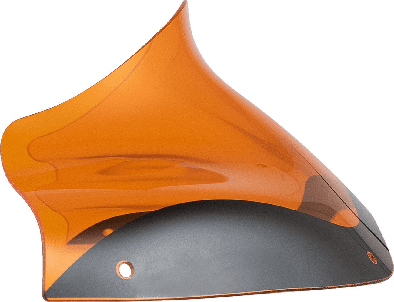 KLOCK WERKS 2310-0809 Kolor Flare® Windshield - 8" - Orange - '98-'13 FLTR