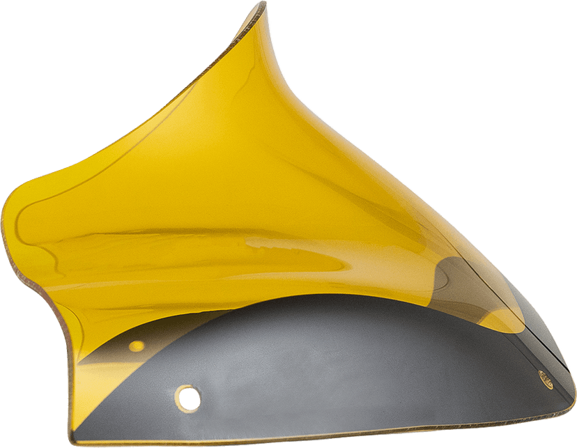 KLOCK WERKS 2310-0810 Kolor Flare® Windshield - 8" - Yellow - '98-'13 FLTR — image 1 of 2