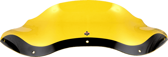 KLOCK WERKS 2310-0810 Kolor Flare® Windshield - 8" - Yellow - '98-'13 FLTR — image 2 of 2