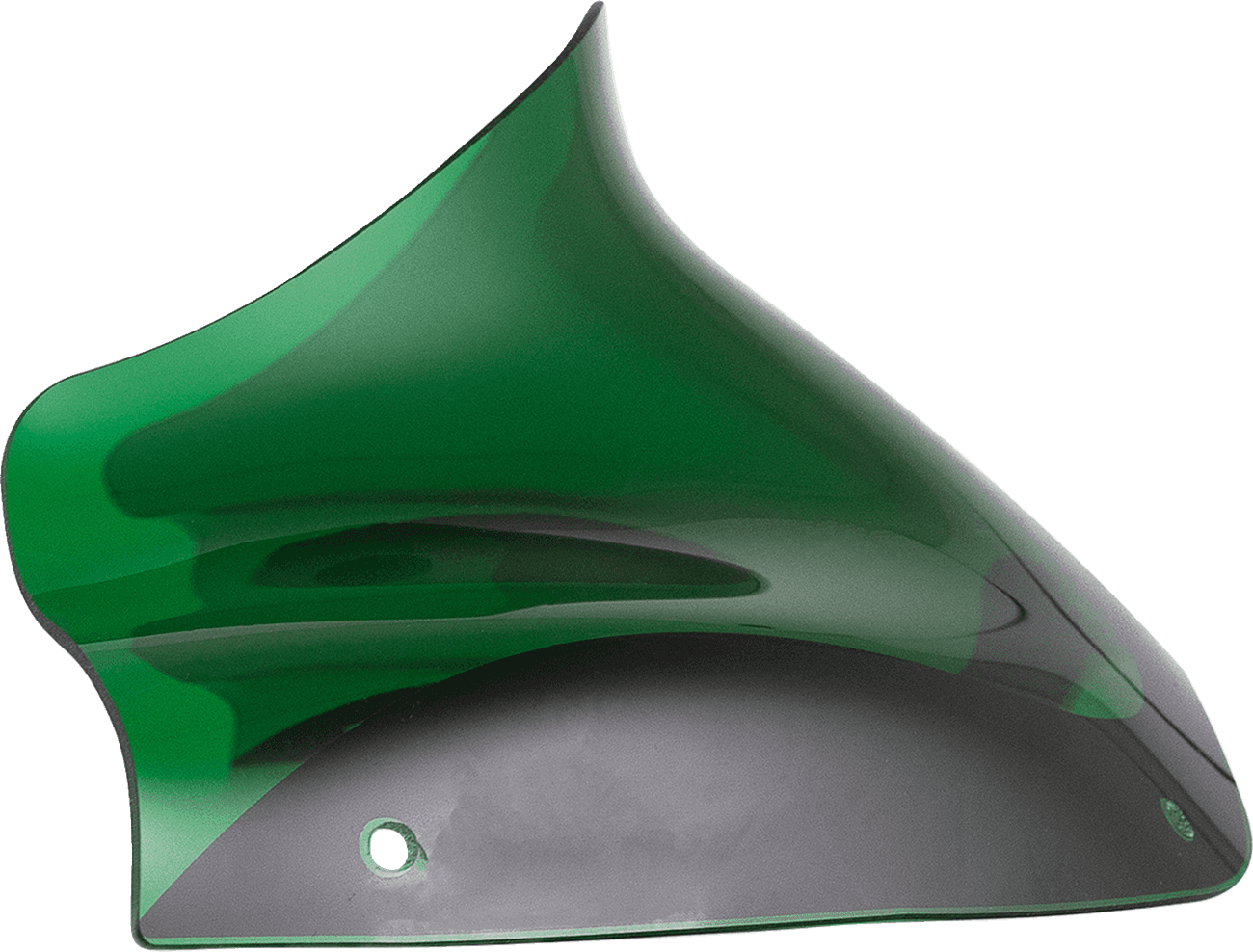 KLOCK WERKS 2310-0812 Kolor Flare® Windshield - 8" - Green - '98-'13 FLTR