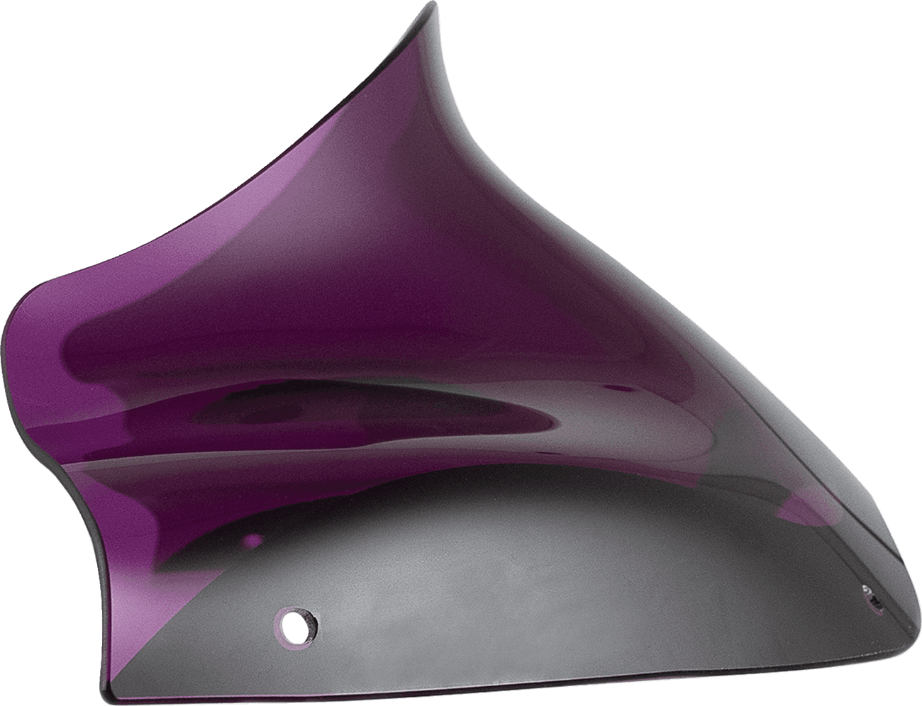 KLOCK WERKS 2310-0814 Kolor Flare® Windshield - 8" - Purple - '98-'13 FLTR