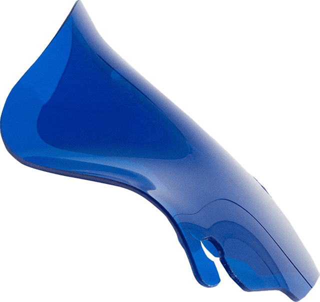 KLOCK WERKS 2310-0819 Kolor Flare® Windshield - 6-1/2" - Blue - '96-'13 FLHT/FLHX — image 1 of 2