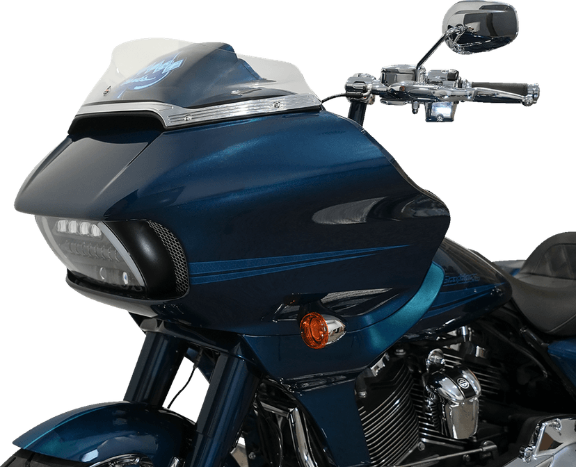 KLOCK WERKS 2310-0821 Sport Flare® Windshield - 6" - Clear - '15-'25 FLTR — image 4 of 4