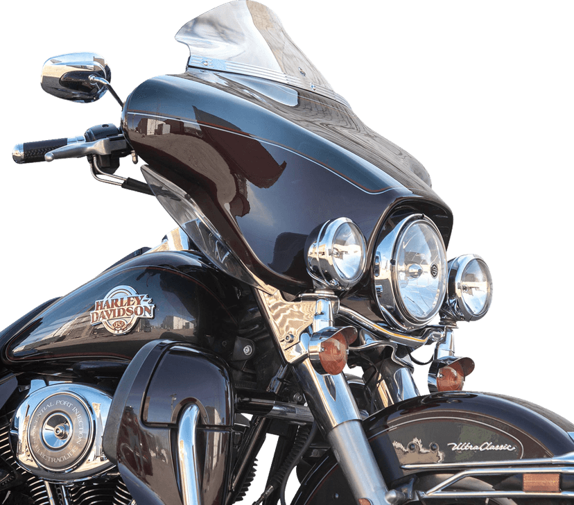 KLOCK WERKS 2310-0823 Flare® Windshield - 6-1/2" - Clear - '96-'13 FLH — image 6 of 11