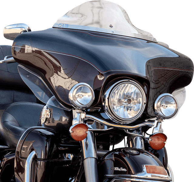 KLOCK WERKS 2310-0823 Flare® Windshield - 6-1/2" - Clear - '96-'13 FLH — image 7 of 11