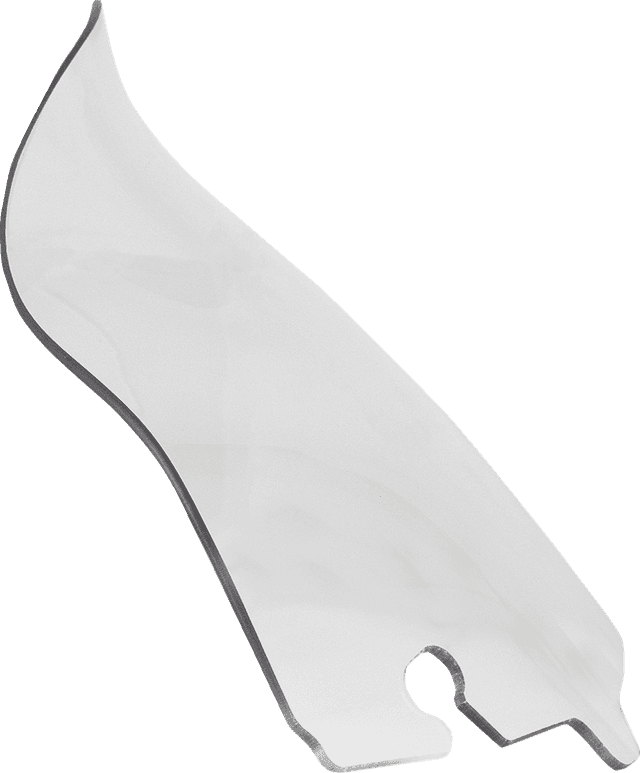 KLOCK WERKS 2310-0824 Flare® Windshield - 6-1/2" - Clear - '14-'25 FLH — image 2 of 4
