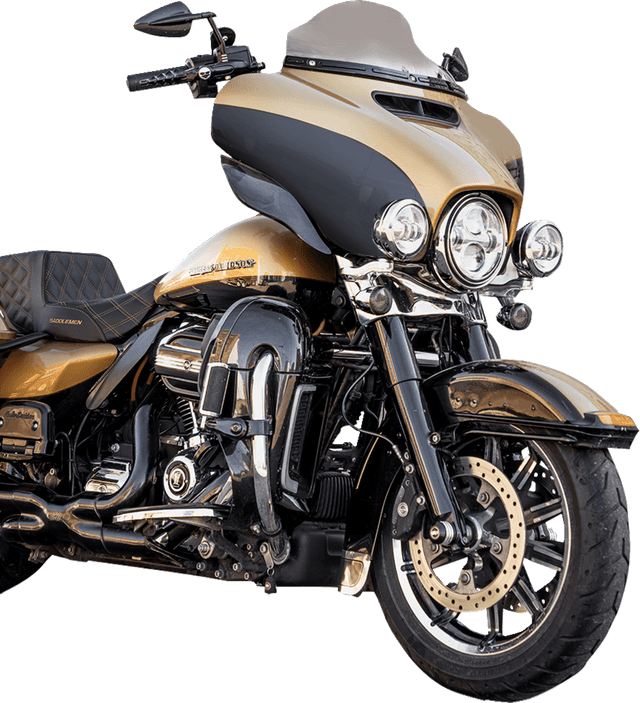 KLOCK WERKS 2310-0824 Flare® Windshield - 6-1/2" - Clear - '14-'25 FLH — image 4 of 4