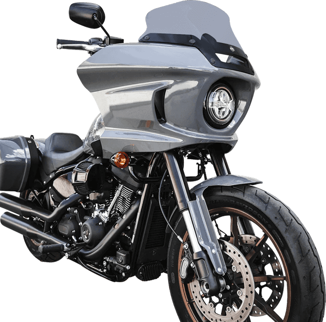 KLOCK WERKS 2310-0831 Flare® Windshield - 8" - Dark Smoke - FXLRST — image 3 of 3