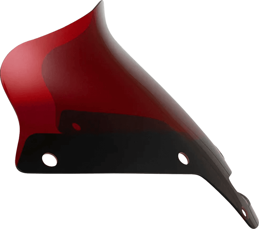 KLOCK WERKS 2310-0832 Kolor Flare® Windshield - 6" - Red - '22-'25 FXLRST — image 1 of 3