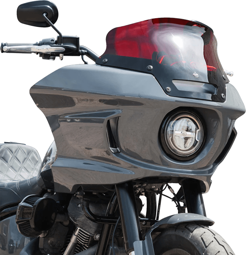 KLOCK WERKS 2310-0832 Kolor Flare® Windshield - 6" - Red - '22-'25 FXLRST — image 3 of 3