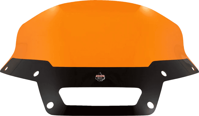 KLOCK WERKS 2310-0833 Kolor Flare® Windshield - 6" - Orange - '22-'25 FXLRST — image 2 of 3