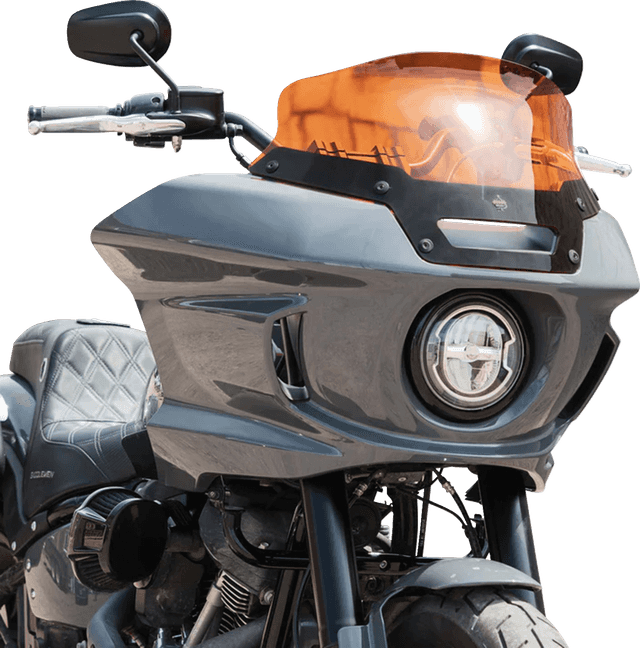 KLOCK WERKS 2310-0833 Kolor Flare® Windshield - 6" - Orange - '22-'25 FXLRST — image 3 of 3