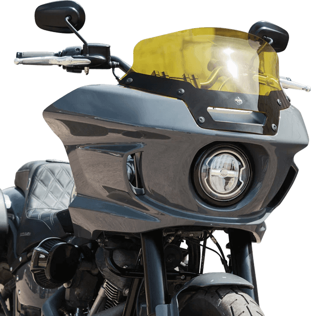 KLOCK WERKS 2310-0834 Kolor Flare® Windshield - 6" - Yellow - '22-'25 FXLRST — image 3 of 3