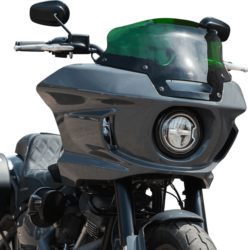 KLOCK WERKS 2310-0835 Kolor Flare® Windshield - 6" - Green - '22-'25 FXLRST — image 3 of 3
