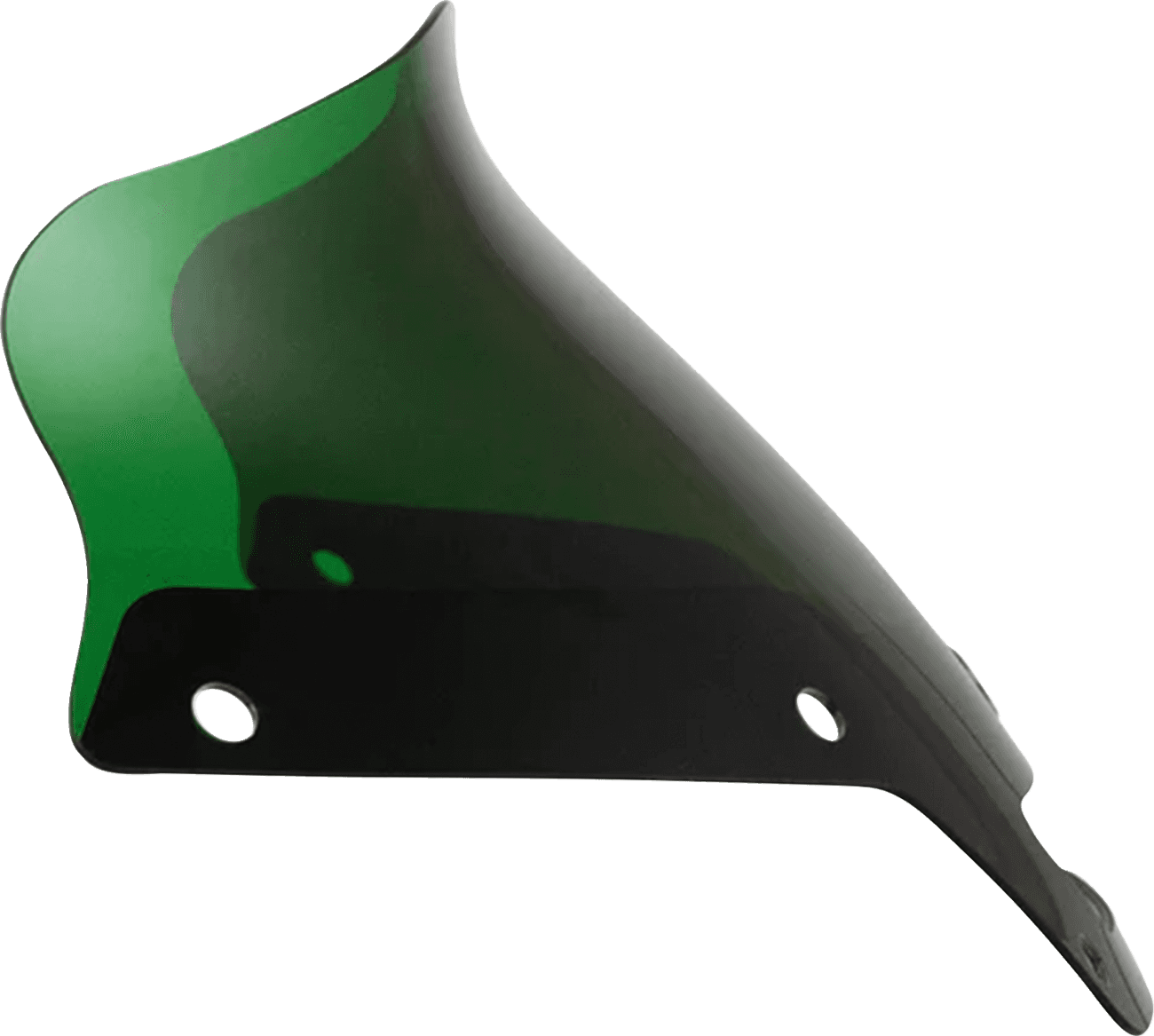 KLOCK WERKS 2310-0835 Kolor Flare® Windshield - 6" - Green - '22-'25 FXLRST