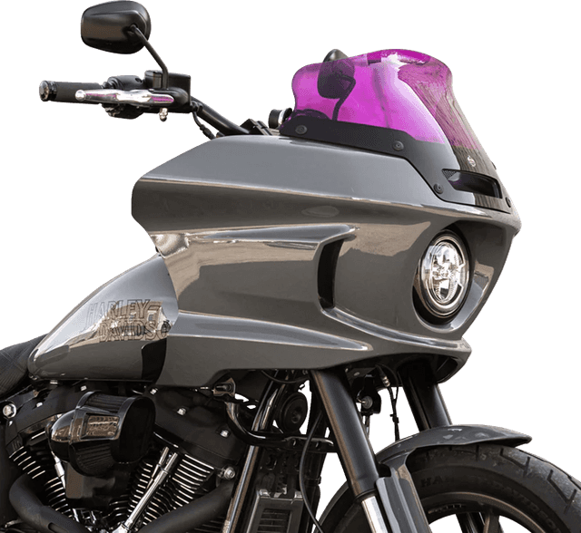 KLOCK WERKS 2310-0837 Kolor Flare™ Sport Windshield - 6" - Purple - '22-'25 FXLRST — image 3 of 3