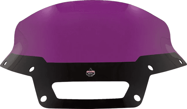 KLOCK WERKS 2310-0837 Kolor Flare™ Sport Windshield - 6" - Purple - '22-'25 FXLRST — image 2 of 3