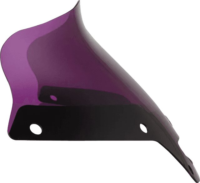 KLOCK WERKS 2310-0837 Kolor Flare™ Sport Windshield - 6" - Purple - '22-'25 FXLRST — image 1 of 3
