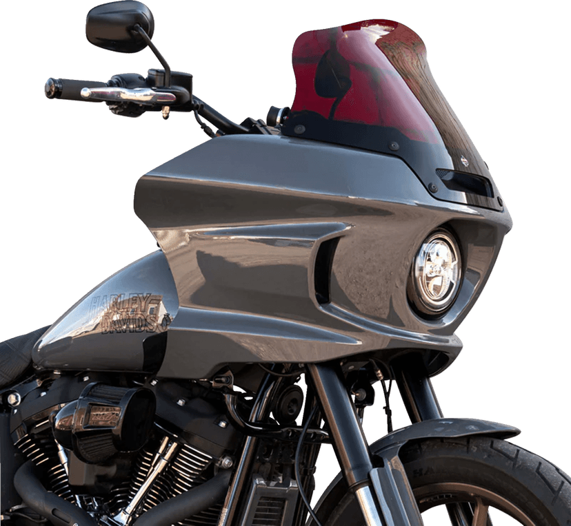 KLOCK WERKS 2310-0839 Kolor Flare® Windshield - 8" - Red - '22-'25 FXLRST — image 3 of 3